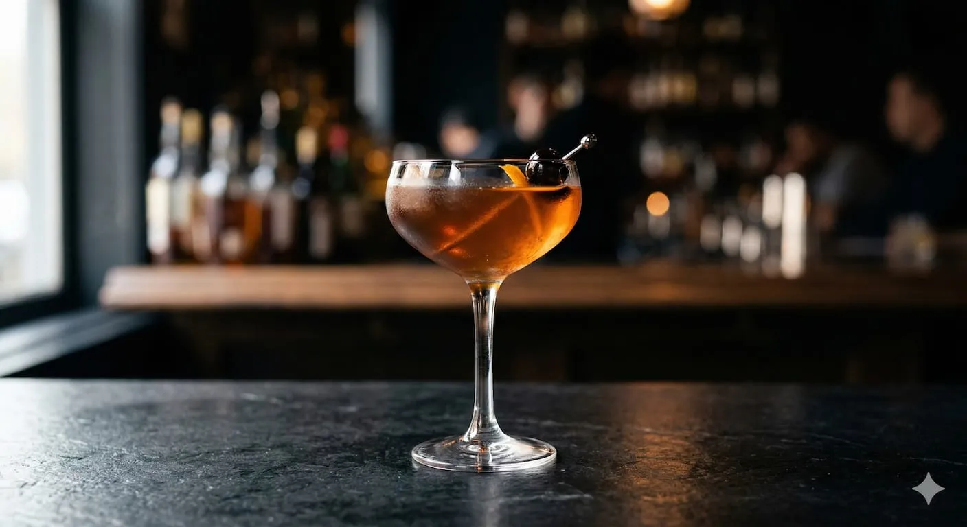 A beautiful Brooklyn cocktail