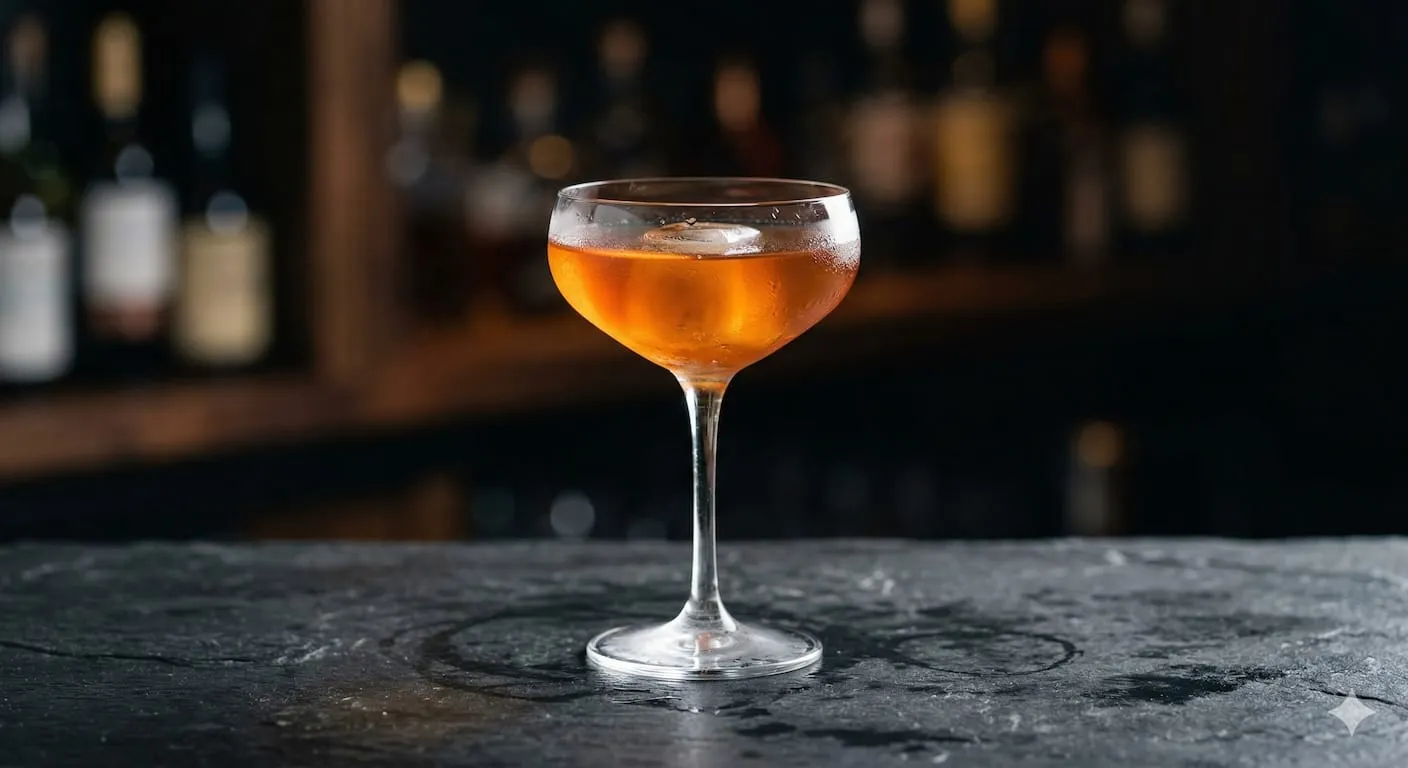 A beautiful Little Devil cocktail